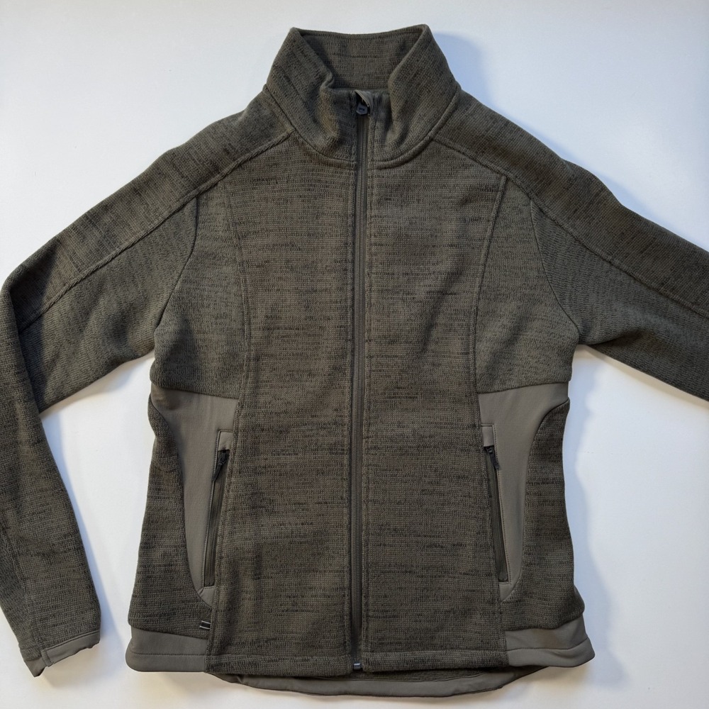 KUHL Aktivator Fleece Jacket‎ Womens Small Green Sweater Fleece Never Worn